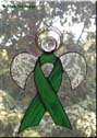 Kidney Cancer Awareness Angel Ribbon