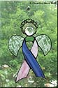 Thyroid Cancer Awareness Angel Ribbon